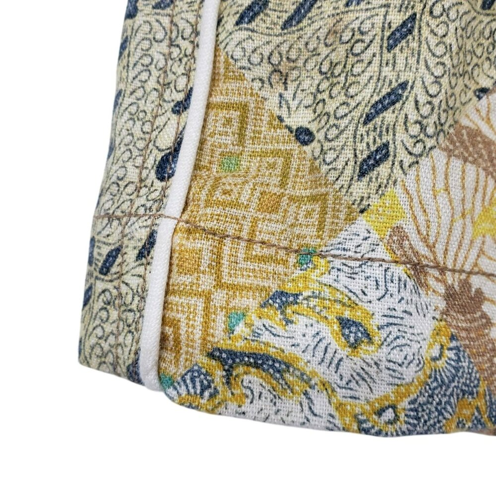 Zimmermann Brightside Piped Batik Patch High Wais… - image 5